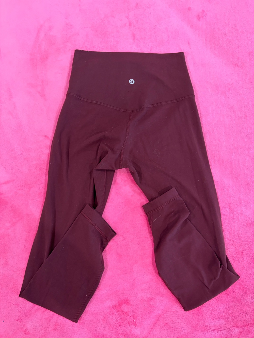 Lululemon Burgundy “Align” High-Rise Leggings